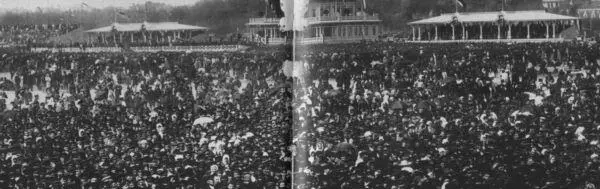 Народный праздник на Ходынском поле 18 мая 1896 года Фото 1896 г Жертвы - фото 46