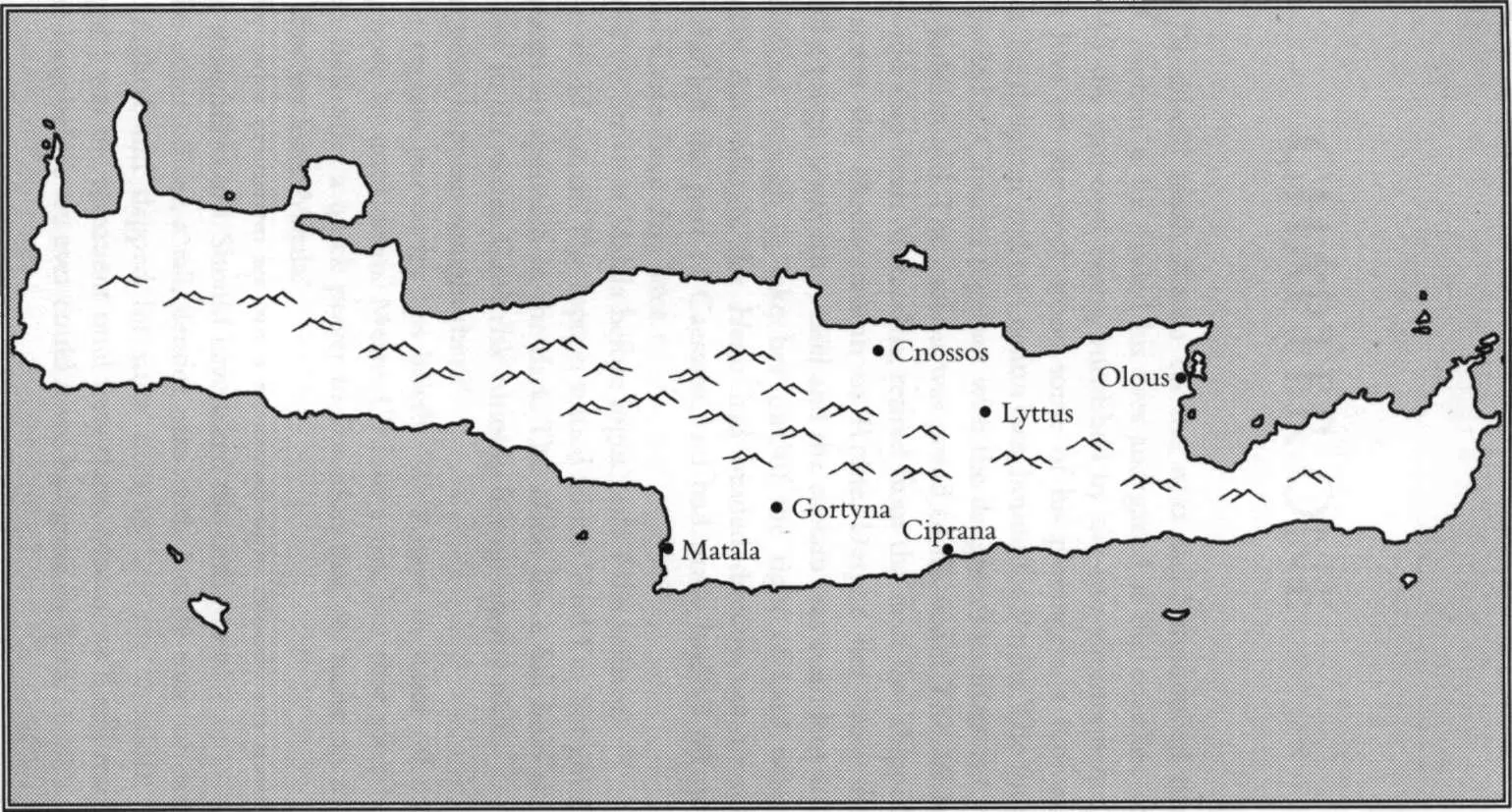 THE HEART OF THE ROMAN EMPIRE 49AD ROMAN PROVINCE OF CRETE CHAPTER ONE We - фото 2