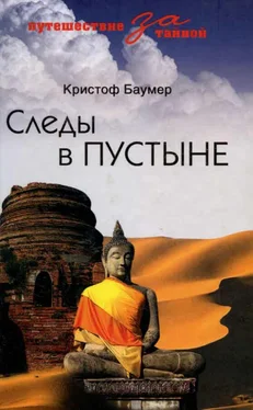 Кристоф Баумер Следы в пустыне. Открытия в Центральной Азии обложка книги