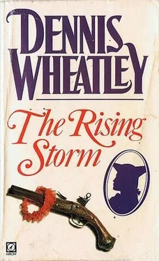 Dennis Wheatley The Rising Storm обложка книги