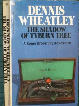 Dennis Wheatley The Shadow of Tyburn Tree обложка книги