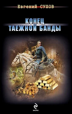 Евгений Сухов Конец таежной банды обложка книги