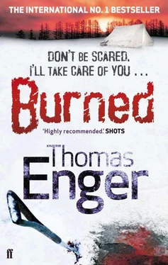 Thomas Enger Burned обложка книги