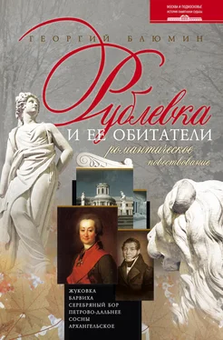 Георгий Блюмин Рублевка и ее обитатели. Романтическое повествование обложка книги