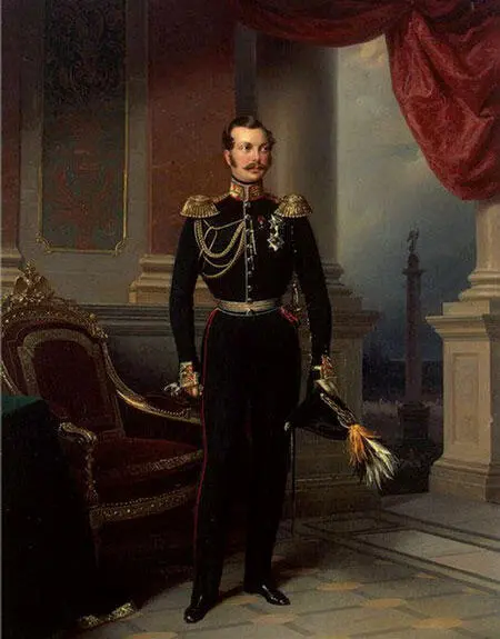 Наследник цесаревич Александр Николаевич Худ Ф Крюгер 1840 г Император - фото 478