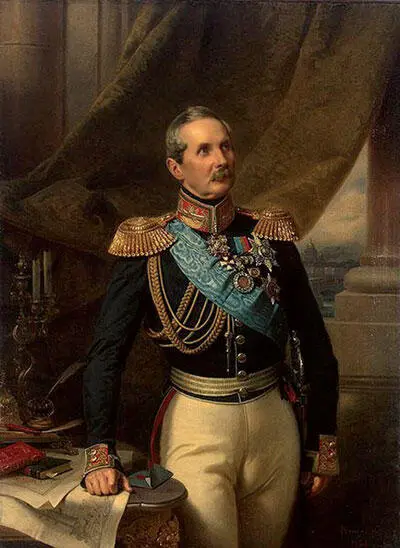 ПА Клейнмихель Худ Ф Крюгер 1850 г АХ Бенкендорф Худ Ф Крюгер - фото 484