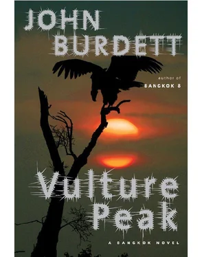 John Burdett Vulture Peak обложка книги