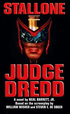 Neal Barrett Judge Dredd обложка книги