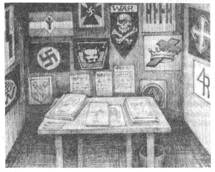 Свастика другие нацистские символы знаки Всемирной церкви Создателя - фото 87