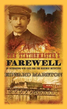 Edward Marston The Stationmaster's farewell обложка книги