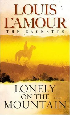 Louis L'Amour Lonely On the Mountain обложка книги