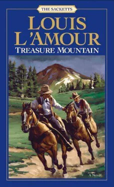 Louis L'Amour Treasure Mountain обложка книги