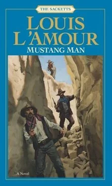 Louis L'Amour Mustang Man обложка книги