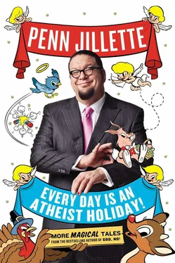 Penn Jillette Every Day is an Atheist Holiday! обложка книги