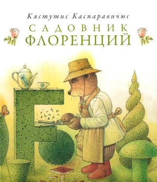 Кястутис Каспаравичюс Садовник Флоренций обложка книги