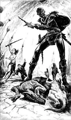 Будто почувствовав этот взгляд Кадрах обернулся Вскинул было руки к мечам и - фото 5