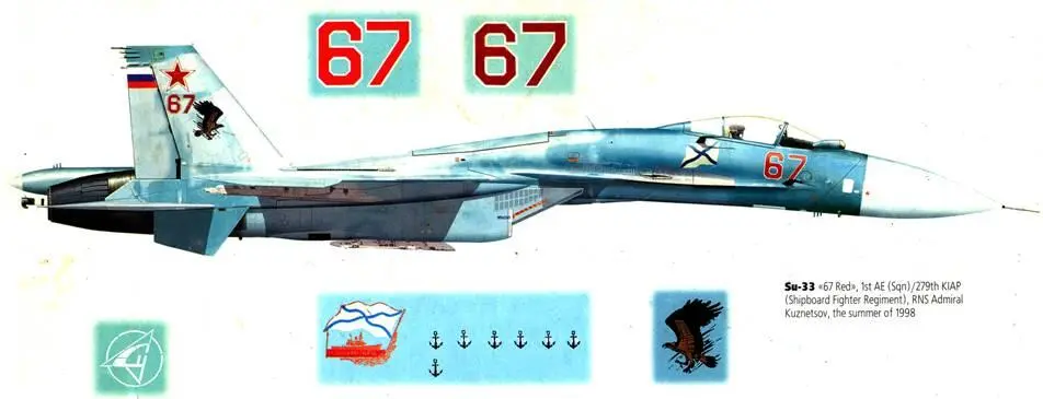 Су33 бн 67 из 1 аэ 279 киап Лето 1998 г Су33 бн 86 из 2 аэ 279 киап - фото 107