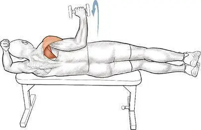 DoubleArm External Rotation Perform this variation by holding both arms in - фото 90