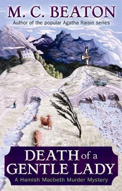 M.C. Beaton Death of a Gentle Lady обложка книги