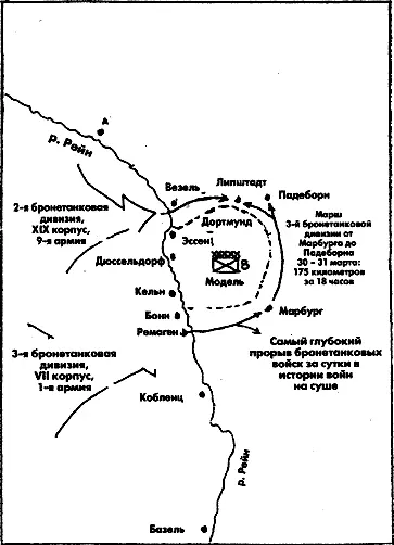 Замыкание Рурского котла 3031 марта 1945 г Глава 1 РАЗДУМЬЯ Посвящается - фото 3