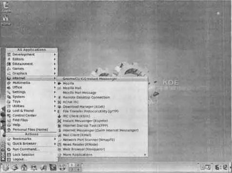 Рис 12 Рабочий стол KDE 33 Slackware Тесты А вот тут началось самое - фото 12