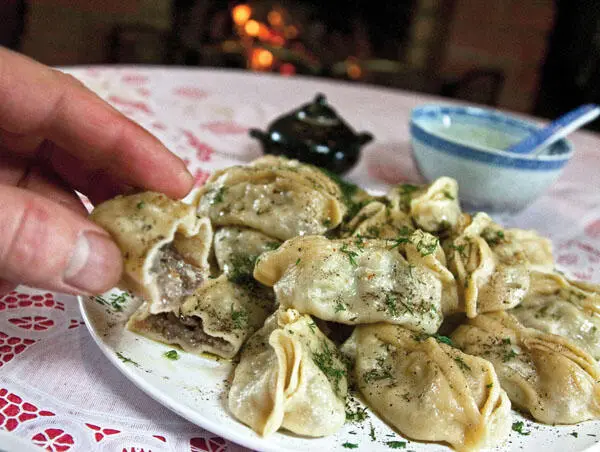 Выпечка с мясной начинкой Среднеазиатская самса фармуда Из относительно - фото 306