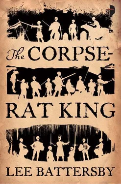 Lee Battersby The Corpse-Rat King обложка книги