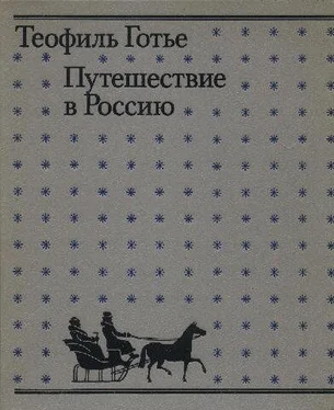 Теофиль Готье Путешествие в Россию обложка книги