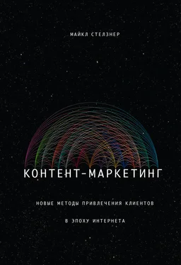 Майкл Стелзнер Контент-маркетинг. Новые методы привлечения клиентов в эпоху Интернета обложка книги