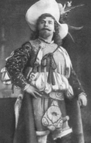 Констан Коклен в роли Сирано Афиша А Мухи к спектаклю Жисмонда 1894 г - фото 18