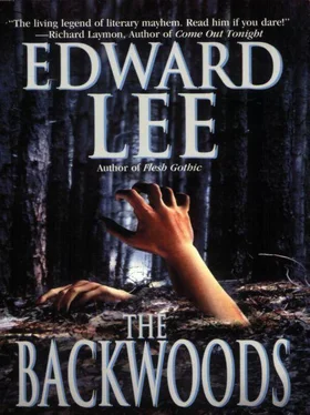 Edward Lee The Backwoods обложка книги