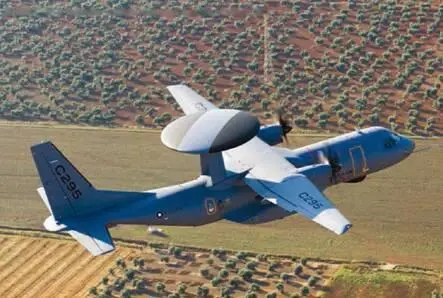 C295AEW в первом испытательном полете 7 июня 2011 г C295AEW впервые - фото 39