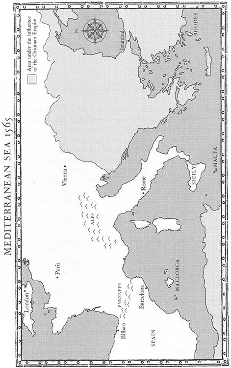 CHAPTER ONE The Mediterranean July 1545 The sea was pitchblack in the - фото 1