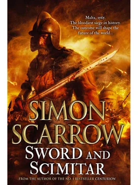 Simon Scarrow Sword and Scimitar обложка книги