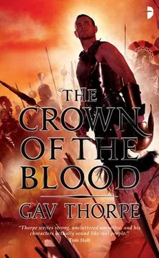 Gav Thorpe The Crown of blood обложка книги