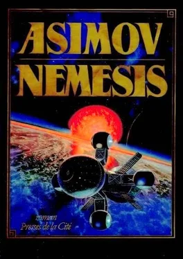 Isaac Asimov Némésis обложка книги