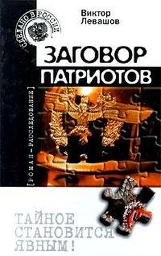 Виктор Левашов Заговор патриотов (Провокация) обложка книги