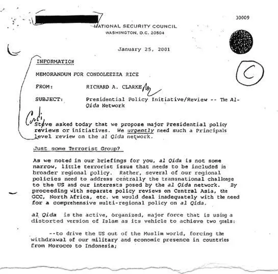 Within a week of President Bushs inauguration counterterrorism coordinator - фото 13