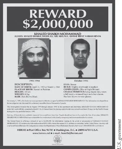 Khalid Sheikh Mohammed claimed credit for the plot Ramzi Binalshibh below - фото 37