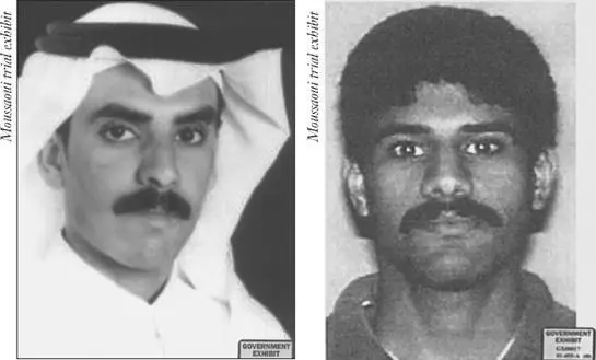 Khalid alMihdhar above left and Nawaf alHazmi above right were the - фото 44