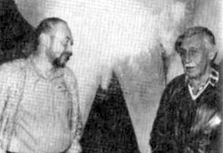 Некрасов и художник Целков 1986 Фотография В Кондырева Одна из последних - фото 33