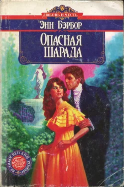 Энн Бэрбор Опасная шарада обложка книги