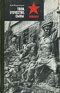 Александр Родимцев Твои, Отечество, сыны обложка книги