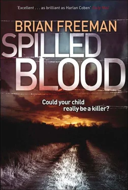 Brian Freeman Spilled Blood обложка книги