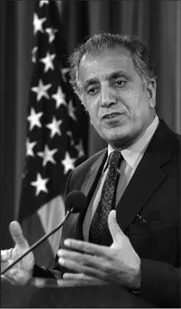 Zalmay Khalilzad US ambassador to Afghanistan briefs journalists at the - фото 8