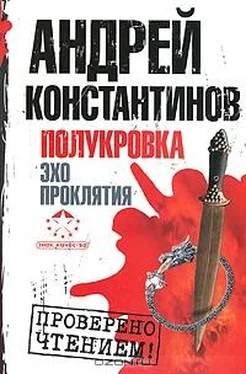 Андрей Константинов Полукровка. Эхо проклятия обложка книги