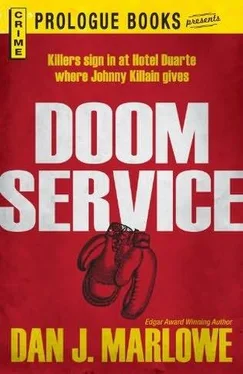 Dan Marlowe Doom Service обложка книги