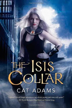 Cat Adams The Isis Collar обложка книги