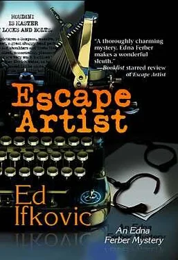 Ed Ifkovic Escape Artist обложка книги