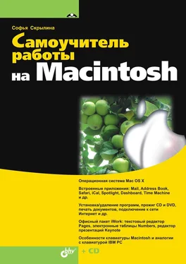 Софья Скрылина Самоучитель работы на Macintosh обложка книги